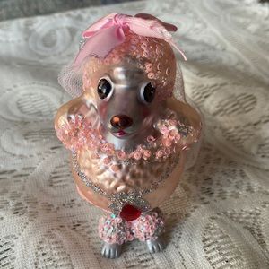 Cute Poodle Ornament